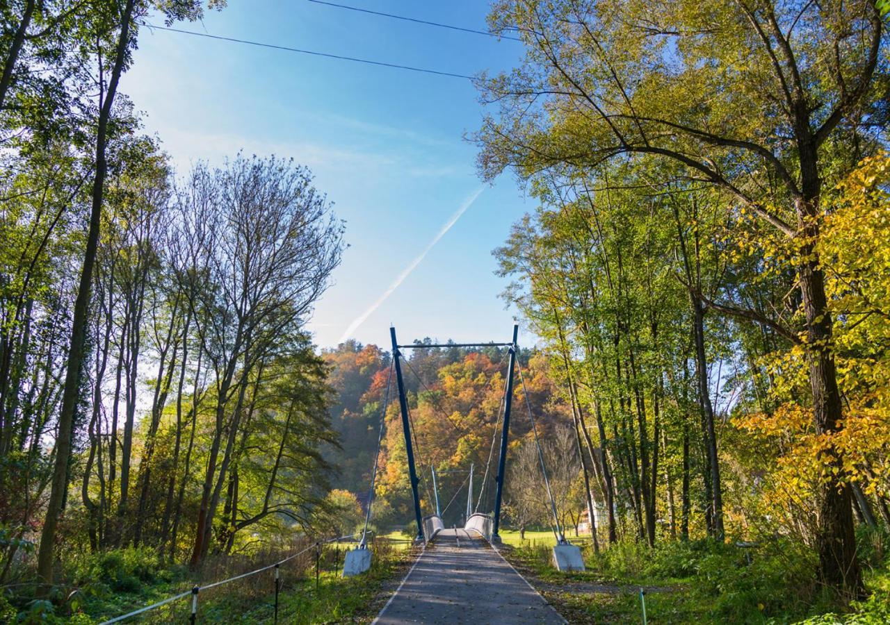 Hotel & Ferienwohnungen Bohlenblick Saalfeld Saale 외부 사진
