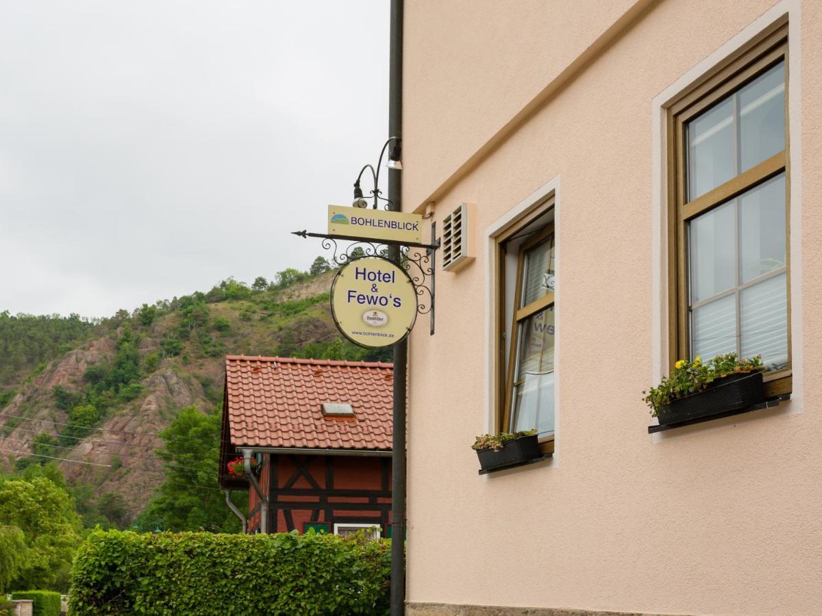 Hotel & Ferienwohnungen Bohlenblick Saalfeld Saale 외부 사진
