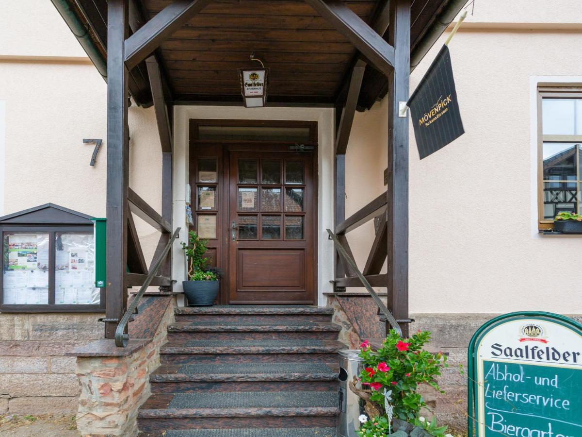 Hotel & Ferienwohnungen Bohlenblick Saalfeld Saale 외부 사진