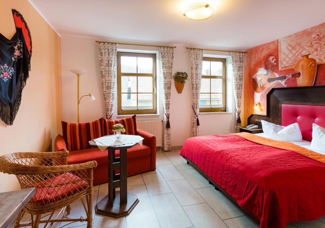 Hotel & Ferienwohnungen Bohlenblick Saalfeld Saale 외부 사진